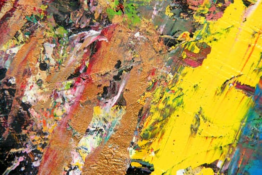 abstract painting on canvas as background