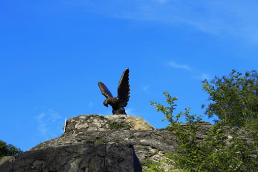 The Eagle. Pyatigorsk Emblem. Northern Caucasus landmarks