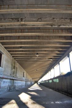 The tunnel between Arenzano and Cogoleto