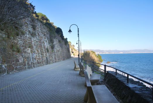 Among Arenzano and Cogoleto, Liguria, Italy 