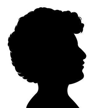 a man head silhouette