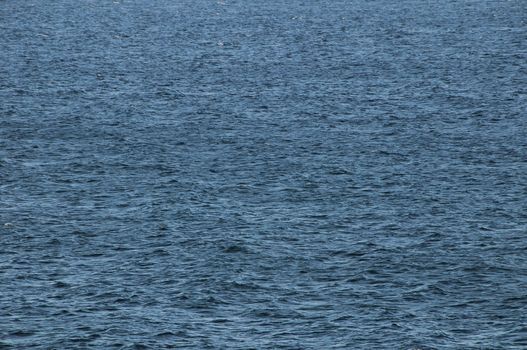 Blue Water Texture Pattern at Noon on the Atlantic Ocean