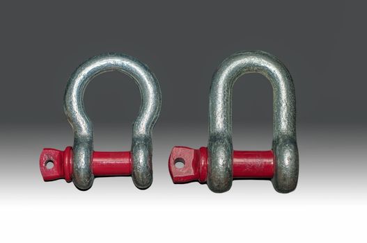 The Anchor screw bolt and the Chain screw bolt are the most common types of shackles.They are also names Bow type and D type
