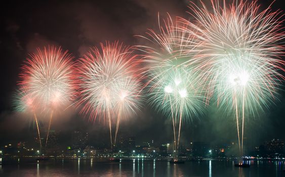 Pattaya International Firework Festival 2012, of Thailand