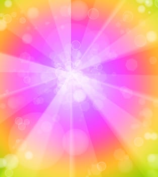 Bright blast colorful abstract background