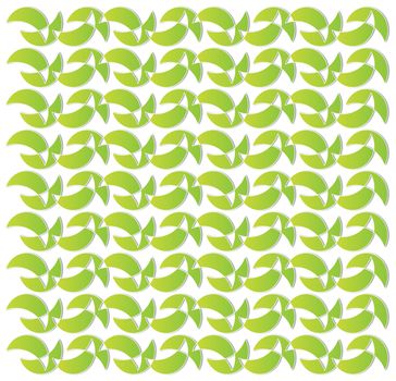 background or fabric lime green crescent moon pattern