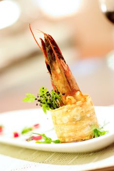 shrimp appetiser