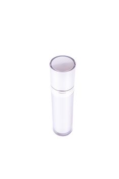 close up of beauty hygiene container on white background