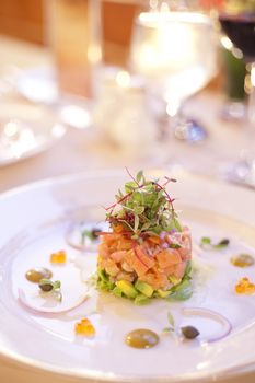 salmon tartare