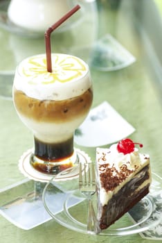 Coffee with cake