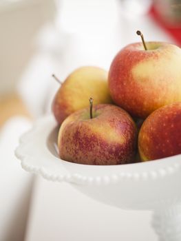 Bucket of Apples close up