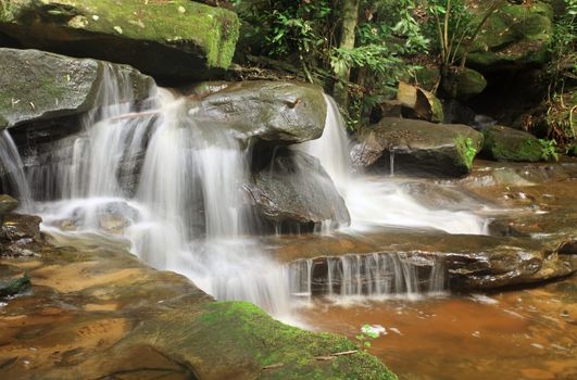 One of the lower waterfalls - Somersby Falls NSW Australia