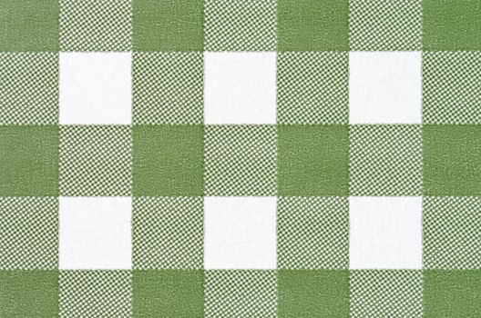 Background of Green Checkered Glossy Paper closeup