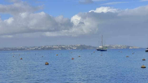 From Brixham harbour Devon UK