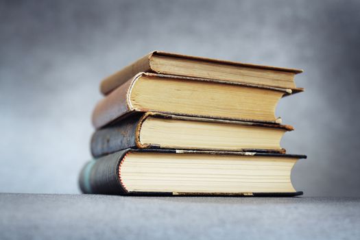 A Stack of old books