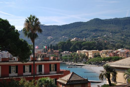 on the way to Portofino, Liguria, Italy