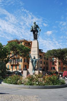 on the way to Portofino, Liguria, Italy