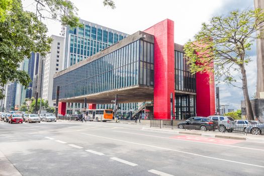 Known as MASP, the museum is one of the architecture landmarks in Brazil.