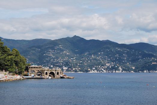 on the way to Portofino, Liguria, Italy