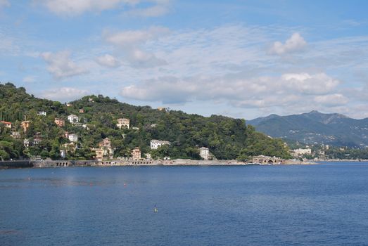 on the way to Portofino, Liguria, Italy