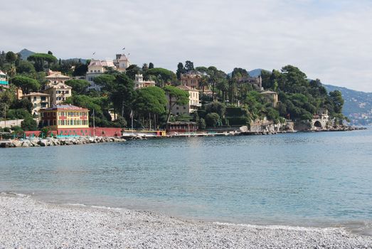 on the way to Portofino, Liguria, Italy