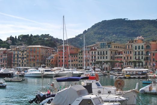 on the way to Portofino, Liguria, Italy