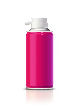 Aluminum spray can, you can use it as painting spray can or Insecticide can. (with clipping work path)