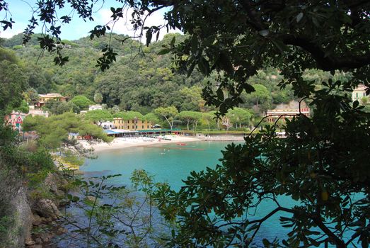 on the way to Portofino, Liguria, Italy