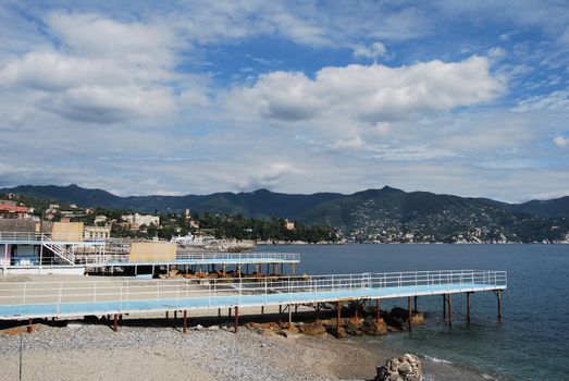 on the way to Portofino, Liguria, Italy