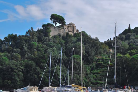 on the way to Portofino, Liguria, Italy