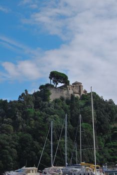 on the way to Portofino, Liguria, Italy