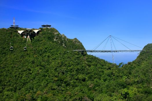 Langkawi Sky Bridge, Langkawi island, Malaysia, Southeast Asia