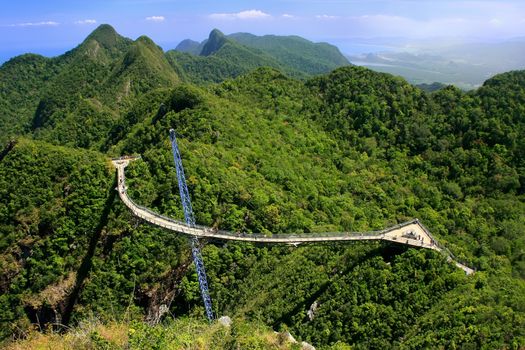 Langkawi Sky Bridge, Langkawi island, Malaysia, Southeast Asia