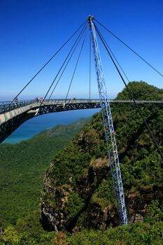 Langkawi Sky Bridge, Langkawi island, Malaysia, Southeast Asia