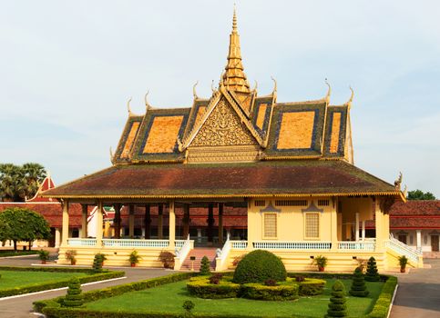 Grand Palace, Pnom Penh, Cambodia. 