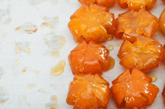 Vietnamese sweetened kumquat, traditional snack during Lunar New Year, Tet