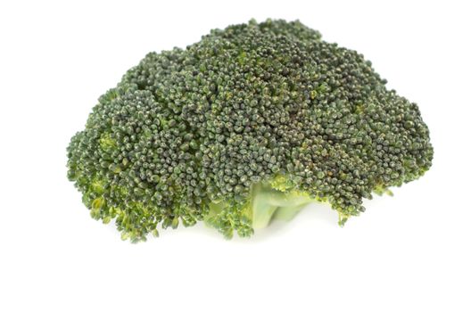 Fresh broccoli in closeup 