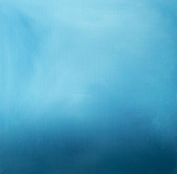 Deep blue textured background. Deep ocean blue painted canvas for background or copy space.