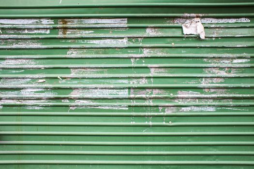 Green zinc texture background