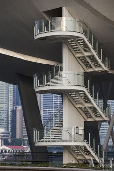 Singapore Science museum stairs