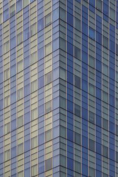 Modern building architecture windows