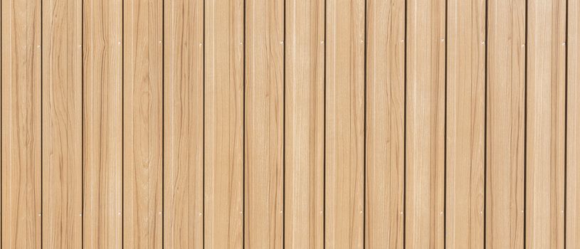 Panorama wood plank background and texture