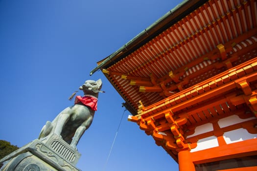 Fushimi Inari Taisha shrine. Kyoto. Japan