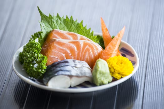 Sashimi Japanese food