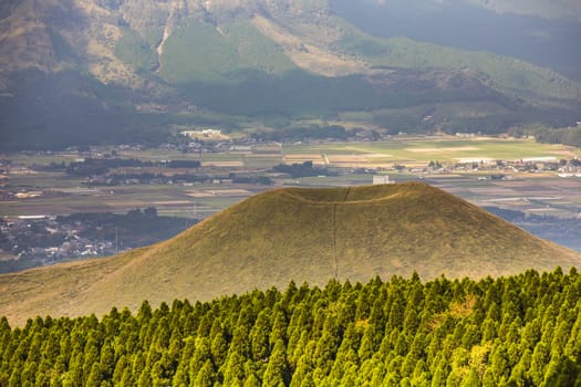 Mount ASO. Kumamoto. Japan