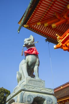 Fushimi Inari Taisha shrine. Kyoto. Japan