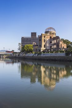 Atomic bomb dome. Hiroshima. Japan