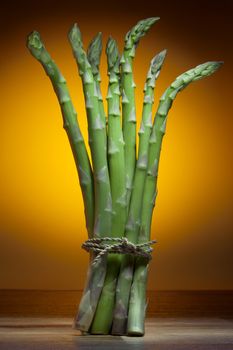 Asparagus - A tall plant of the lily family with fine feathery foliage, cultivated for its edible shoots.