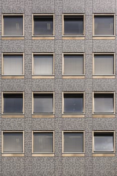 Modern windows building