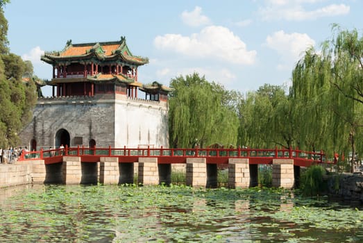 Chinese Gate In Beijing